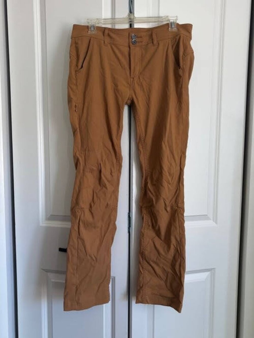 Prana Halle - 10 - Camel brown hiking pants